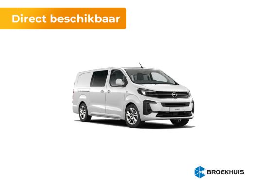 Opel Vivaro Standaard - Dubbele Cabine Automaat | Full Eco LED koplampen met dagrijverlichting Opel Vivaro Standaard - Dubbele Cabine Automaat | Full Eco LED koplampen met dagrijverlichting
