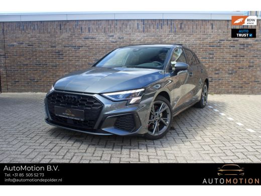 Audi A3 Sportback 45 TFSI e S ed. Comp. PANO | ACC| S-line | Park Ass. | Dode hoek | Stoel VW Audi A3 Sportback 45 TFSI e S ed. Comp. PANO | ACC| S-line | Park Ass. | Dode hoek | Stoel VW
