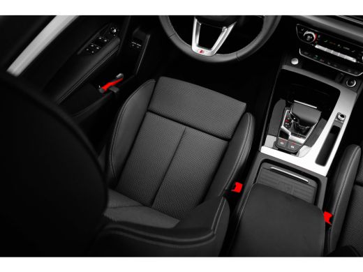 Audi Q5 50 TFSI e S edition Competition I Panoramadak I Luchtvering I Trekhaak | Rondomzicht camera | Ele... ActivLease financial lease