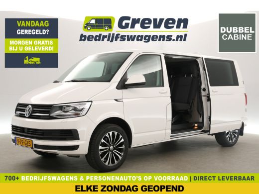 Volkswagen Transporter 2.0 TDI L2H1 150PK Dubbele Cabine 5 Pers DSG Automaat 2xSchuifdeur Airco Cruise Carplay Navi PDC ... Volkswagen Transporter 2.0 TDI L2H1 150PK Dubbele Cabine 5 Pers DSG Automaat 2xSchuifdeur Airco Cruise Carplay Navi PDC ...