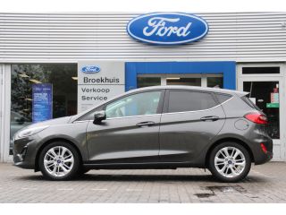 Ford Fiesta 1.0EB TITANIUM | NL-AUTO! | WINTERPACK | DEALER OH! | ADAPTIVE CRUISE | PARK SENS V+A | LIJN DETE...