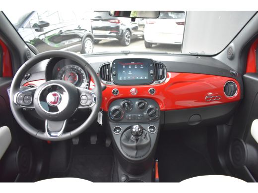 Fiat 500 1.0 Hybrid Dolcevita | Panoramadak | Navigatie by App | Half-Leder | 15"LMV | Mistlampen | Airco ... ActivLease financial lease
