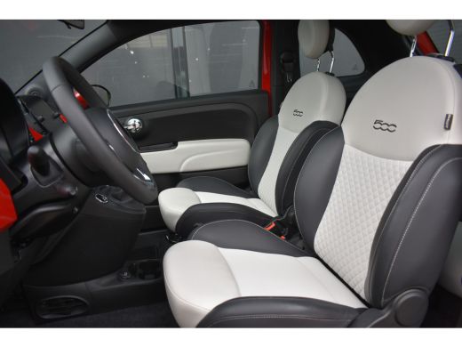 Fiat 500 1.0 Hybrid Dolcevita | Panoramadak | Navigatie by App | Half-Leder | 15"LMV | Mistlampen | Airco ... ActivLease financial lease