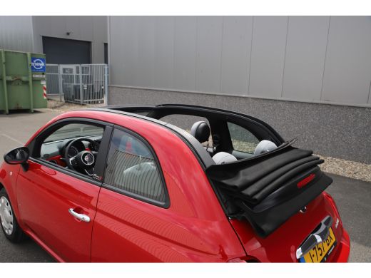 Fiat 500C 1.0 Hybrid Cabrio Rosso /45.000 km/Airco/USB/€39 per mnd/1e eig. ActivLease financial lease