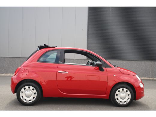 Fiat 500C 1.0 Hybrid Cabrio Rosso /45.000 km/Airco/USB/€39 per mnd/1e eig. ActivLease financial lease
