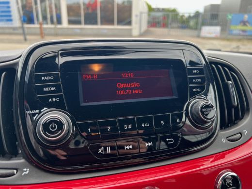 Fiat 500C 1.0 Hybrid Cabrio Rosso /45.000 km/Airco/USB/€39 per mnd/1e eig. ActivLease financial lease