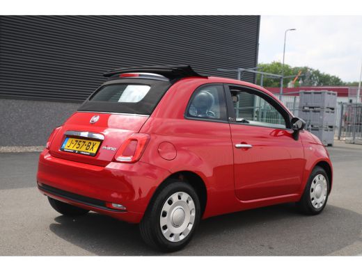 Fiat 500C 1.0 Hybrid Cabrio Rosso /45.000 km/Airco/USB/€39 per mnd/1e eig. ActivLease financial lease