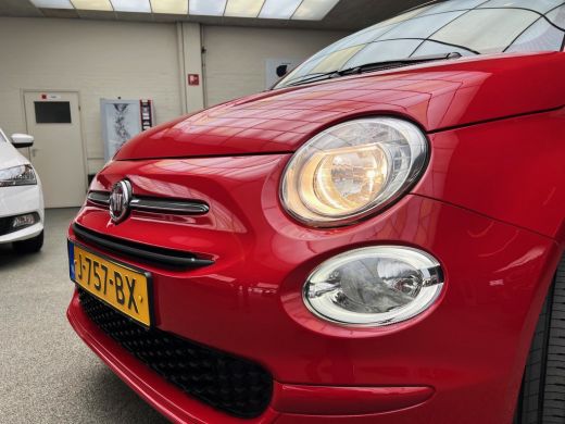 Fiat 500C 1.0 Hybrid Cabrio Rosso /45.000 km/Airco/USB/€39 per mnd/1e eig. ActivLease financial lease