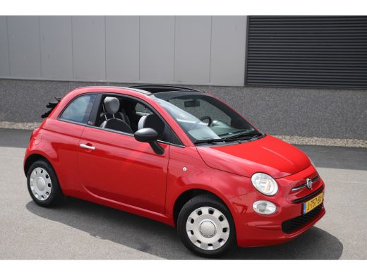 Fiat 500C 1.0 Hybrid Cabrio Rosso /45.000 km/Airco/USB/€39 per mnd/1e eig. ActivLease financial lease