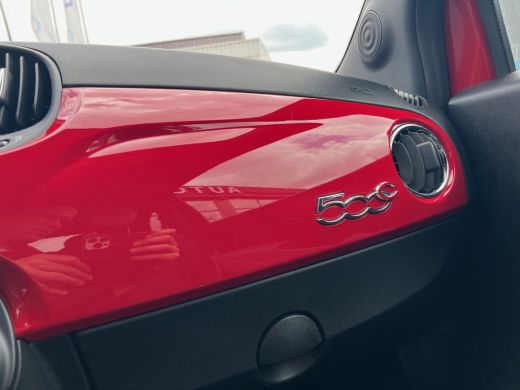 Fiat 500C 1.0 Hybrid Cabrio Rosso /45.000 km/Airco/USB/€39 per mnd/1e eig. ActivLease financial lease