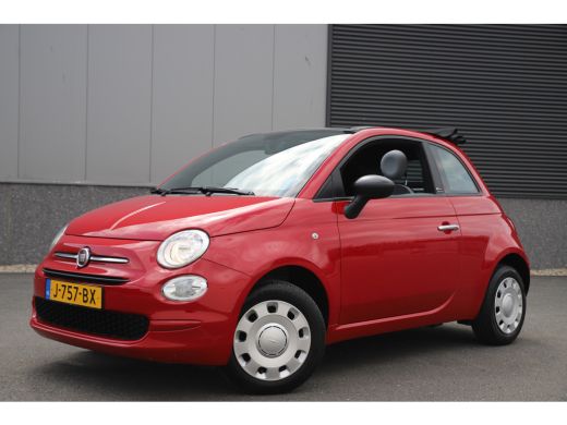 Fiat 500C 1.0 Hybrid Cabrio Rosso /45.000 km/Airco/USB/€39 per mnd/1e eig. ActivLease financial lease