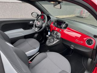 Fiat 500C 1.0 Hybrid Cabrio Rosso /45.000 km/Airco/USB/€39 per mnd
