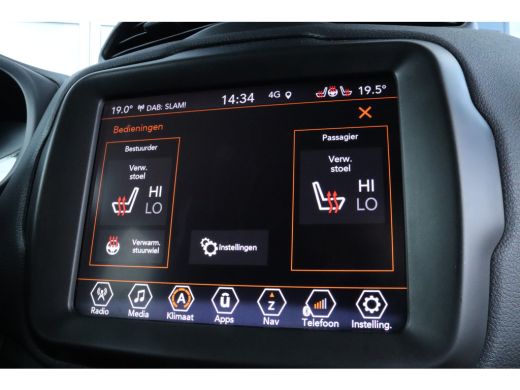 Jeep Renegade 4xe 240 Plug-in Hybrid Electric S | Adaptieve Cruise | LED | Stoel+Stuurverwarming | 19 INCH | Na... ActivLease financial lease