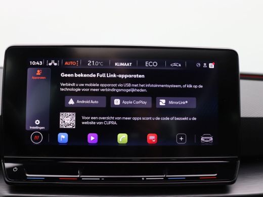CUPRA Leon Sportstourer 1.4 e-Hybrid Black Edition 245PK DSG matte lak, lederen bekleding, full led, adaptive cruise, sid... ActivLease financial lease