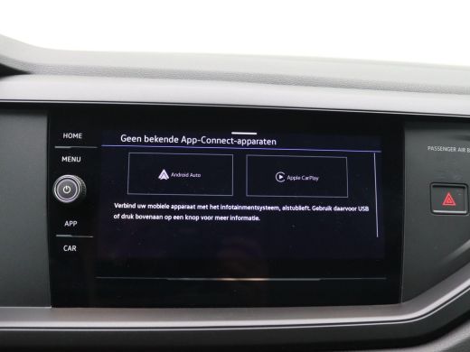 Volkswagen Polo 1.0 MPI Polo 80PK full led, cruise control, airco, pakeersensoren voor en achter, App connect, la... ActivLease financial lease