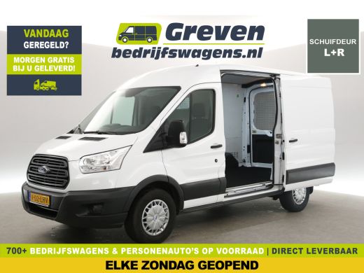 Ford Transit 350 2.0 TDCI L2H2 2xSchuifdeur Airco Cruise LED Parkeersensoren Stoelverwarming Elektrpakket Ford Transit 350 2.0 TDCI L2H2 2xSchuifdeur Airco Cruise LED Parkeersensoren Stoelverwarming Elektrpakket