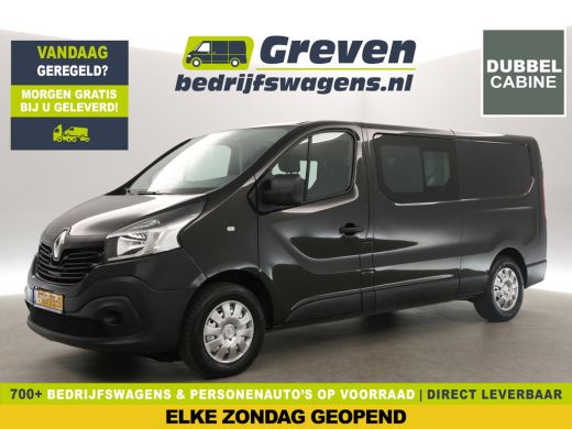 Renault Trafic 1.6 dCi T29 L2H1 | Dubbele Cabine | 6 Persoons | Airco Cruise Navi PDC Elektrpakket Trekhaak Renault Trafic 1.6 dCi T29 L2H1 | Dubbele Cabine | 6 Persoons | Airco Cruise Navi PDC Elektrpakket Trekhaak
