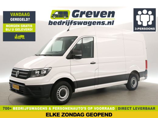 Volkswagen Crafter 30 2.0 TDI L3H3 140PK Airco Cruise Parkeersensoren 3 Persoons Elektrpakket