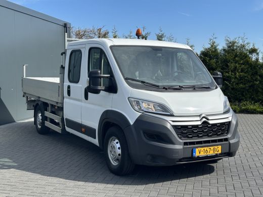 Citroën Jumper 2.2 150 PK ZWAAR / 3 ZIJDIGE KIPPER / L4 MAXI / 1e EIG. / 7 PERS. DUBBEL CABINE / AIRCO / NAVI / ... ActivLease financial lease