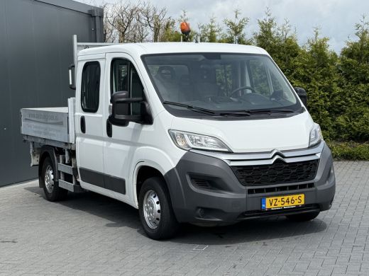 Citroën Jumper 2.2 HDI 131 PK L2 / 3-ZIJDIGE KIPPER / 7-PERS DUBBELE CABINE / AIRCO / 1e EIG. / NAVI / 2.5 TONS ... ActivLease financial lease