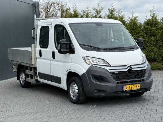 Citroën Jumper 2.2 HDI 131 PK L2 / PICK UP / 7-PERS DUBBELE CABINE / AIRCO / 1e EIG. / 2.5 TONS TREKHAAK ActivLease financial lease