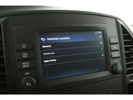 Mercedes Vito 114 CDI Lang Automaat Airco Cruise Camera Carplay Navigatie 3 Persoons LED 18''LMV Stoelverwarming ActivLease financial lease