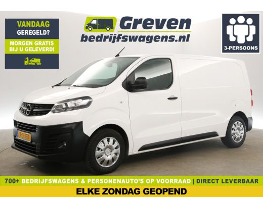 Opel Vivaro 1.5 CDTI L2H1 Airco Cruise Carplay 360Camera Navigatie 3 Persoons PDC Elektrpakket Achterklep Opel Vivaro 1.5 CDTI L2H1 Airco Cruise Carplay 360Camera Navigatie 3 Persoons PDC Elektrpakket Achterklep