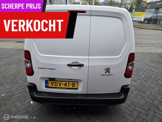 Peugeot Partner bestel 1.5 BlueHDI Premium ActivLease financial lease