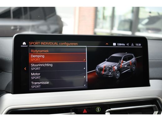 BMW X3 xDrive30e M-Sport Pano Trekh 360 HUD Laser El-zetel+Ventilatie 20inch ActivLease financial lease
