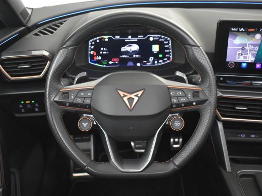 CUPRA Leon Sportstourer 1.4 e-Hybrid VZ Copper Edition Panoramadak | Leder bekleding | Keyless | Dodehoekdetectie | Park ... ActivLease financial lease