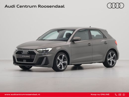 Audi A1 Sportback 25 TFSI 95pk S-tronic S-line 17" lm LED Navigatie via App Leer/stof 100 Audi A1 Sportback 25 TFSI 95pk S-tronic S-line 17" lm LED Navigatie via App Leer/stof 100