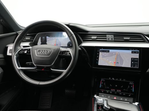Audi e-tron e-tron 55 quattro 361pk advanced S-Line 95 kWh Navigatie Camera Stoelverwarming Side assist B&O 6 ActivLease financial lease