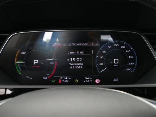 Audi e-tron e-tron 55 quattro 361pk advanced S-Line 95 kWh Navigatie Camera Stoelverwarming Side assist B&O 6 ActivLease financial lease