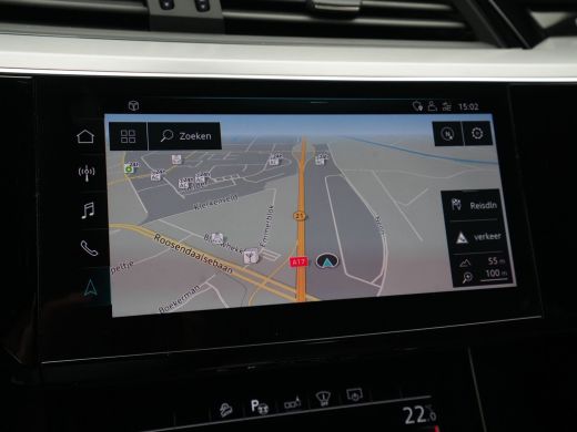 Audi e-tron e-tron 55 quattro 361pk advanced S-Line 95 kWh Navigatie Camera Stoelverwarming Side assist B&O 6 ActivLease financial lease