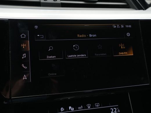 Audi e-tron e-tron 55 quattro 361pk advanced S-Line 95 kWh Navigatie Camera Stoelverwarming Side assist B&O 6 ActivLease financial lease