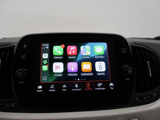 Fiat 500C 0.9 TURBO LOUNGE + APPLE CARPLAY | CRUISE CONTROL | NAVIGATIE | DAB+ ActivLease financial lease