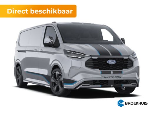 Ford Transit Custom 320 2.5 PHEV L2H1 Sport | 1-fase laadkabel mode 3 16A, 10 meter (PHEV) | 19 inch lichtmetalen vel... Ford Transit Custom 320 2.5 PHEV L2H1 Sport | 1-fase laadkabel mode 3 16A, 10 meter (PHEV) | 19 inch lichtmetalen vel...