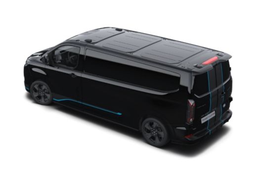 Ford Transit Custom 320 2.5 PHEV L2H1 Sport | 1-fase laadkabel mode 3 16A, 10 meter (PHEV) | 19 inch lichtmetalen vel... ActivLease financial lease