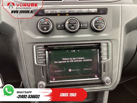 Volkswagen Caddy 2.0 TDI 100 pk DSG Aut. L2 Maxi EXPORT ONLY Xenon/ Adapt. Cruise/ 2xSchuifdeur/ Carplay/ PDC/ Sto... ActivLease financial lease