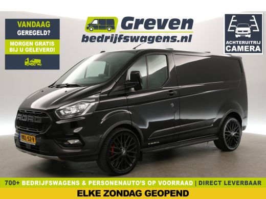 Ford Transit Custom 300 2.0 TDCI L1H1 Trail Airco Camera Cruise Carplay Navi PDC 3 Persoons LED 20''LMV Trekhaak Ford Transit Custom 300 2.0 TDCI L1H1 Trail Airco Camera Cruise Carplay Navi PDC 3 Persoons LED 20''LMV Trekhaak