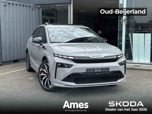 Skoda Enyaq 85 Sportline 82 kWh 286pk | 21" LM velgen | Panoramadak Skoda Enyaq 85 Sportline 82 kWh 286pk | 21" LM velgen | Panoramadak