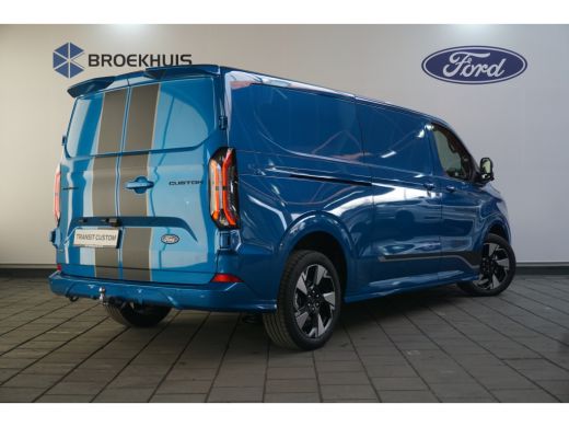 Ford Transit Custom 320 2.5 PHEV L2H1 Sport | 1-fase laadkabel mode 3 16A, 10 meter (PHEV) | 19 inch lichtmetalen vel... ActivLease financial lease