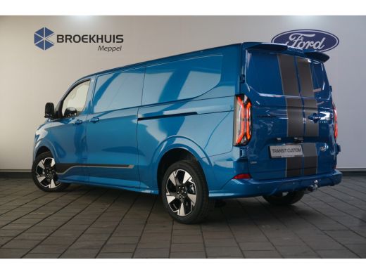 Ford Transit Custom 320 2.5 PHEV L2H1 Sport | 1-fase laadkabel mode 3 16A, 10 meter (PHEV) | 19 inch lichtmetalen vel... ActivLease financial lease