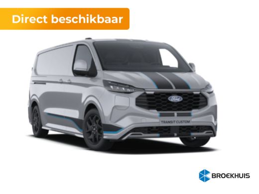 Ford Transit Custom 320 2.5 PHEV L2H1 Sport | 1-fase laadkabel mode 3 16A, 10 meter (PHEV) | 6 B&O speakers | AGM accu Ford Transit Custom 320 2.5 PHEV L2H1 Sport | 1-fase laadkabel mode 3 16A, 10 meter (PHEV) | 6 B&O speakers | AGM accu