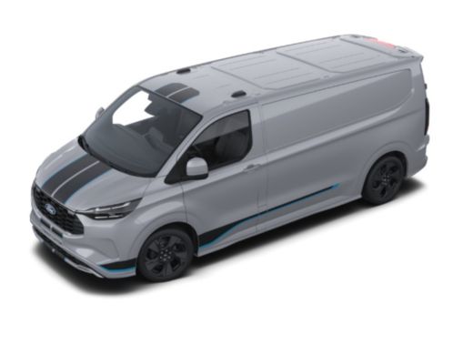 Ford Transit Custom 320 2.5 PHEV L2H1 Sport DC | 1-fase laadkabel mode 3 16A, 10 meter (PHEV) | 19 inch lichtmetalen ... ActivLease financial lease