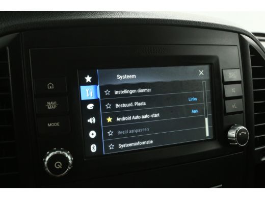 Mercedes Vito 119 CDI Lang 191PK Automaat Camera Cruise LED Airco Leder Navi Trekhaak 18"LMV 3 Persoons PDC ActivLease financial lease