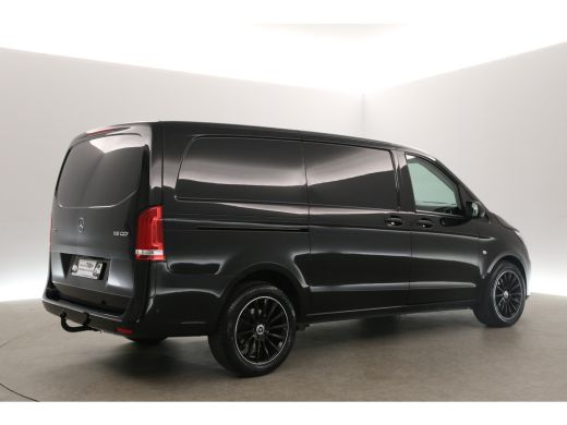 Mercedes Vito 119 CDI Lang 191PK Automaat Camera Cruise LED Airco Leder Navi Trekhaak 18"LMV 3 Persoons PDC ActivLease financial lease