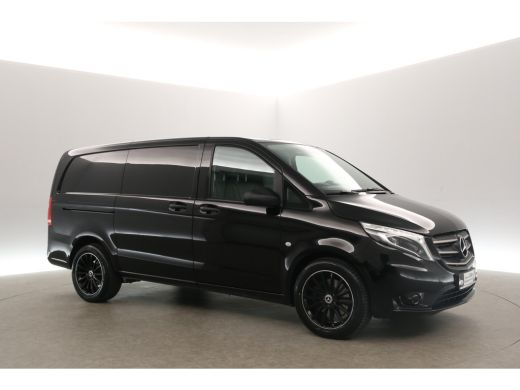 Mercedes Vito 119 CDI Lang 191PK Automaat Camera Cruise LED Airco Leder Navi Trekhaak 18"LMV 3 Persoons PDC ActivLease financial lease