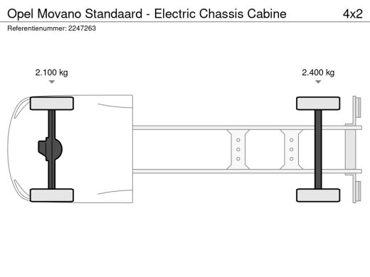 Opel Movano Standaard - Electric Chassis Cabine | Elektrisch verstelbare en verwarmbare buitenspiegels | Park... ActivLease financial lease