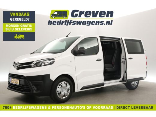 Toyota PROACE Worker Long 2.0 D-4D L3H1 | Dubbele Cabine | 6 Persoons | Airco Cruise 2xSchuifdeur Trekhaak Parkeersensoren Toyota PROACE Worker Long 2.0 D-4D L3H1 | Dubbele Cabine | 6 Persoons | Airco Cruise 2xSchuifdeur Trekhaak Parkeersensoren